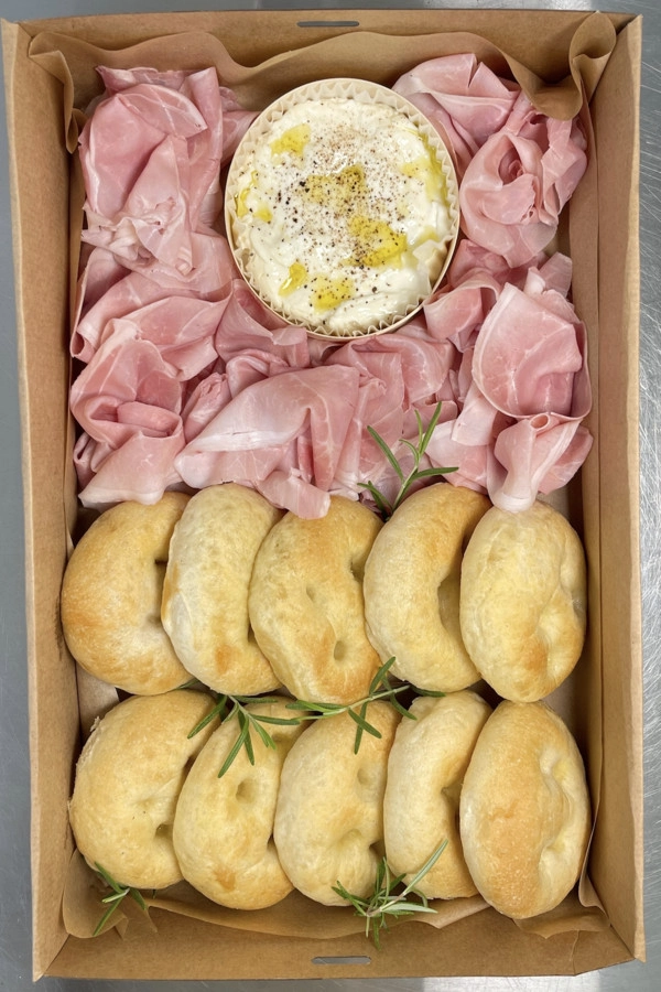 focaccia prosciutto